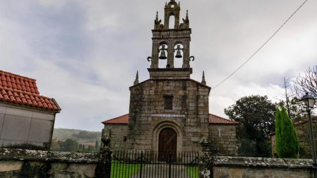 Iglesia parroquial de Santa María de Gándara, en Zas (foto: Turismo de Galicia)