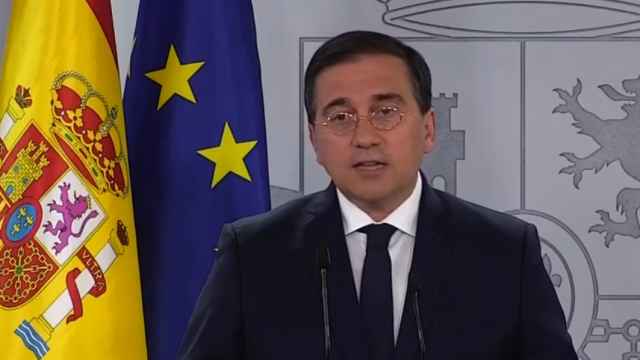 José Manuel Albares, en su comparecencia de este domingo