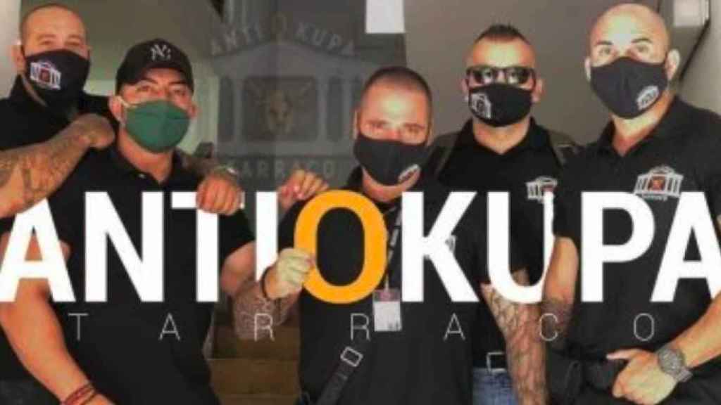 Imagen promocional del grupo Antiokupa Tarraco.