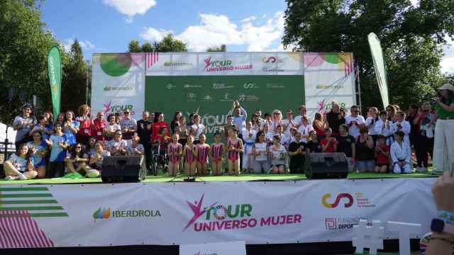 Amador Pastor en el 'Tour Universo Mujer'.