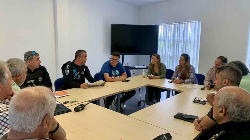 Junta Local de Seguridad en Talavera de la Reina.