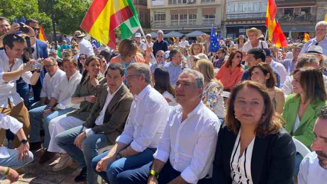 Feijóo y Moreno en el acto 'La España que funciona'