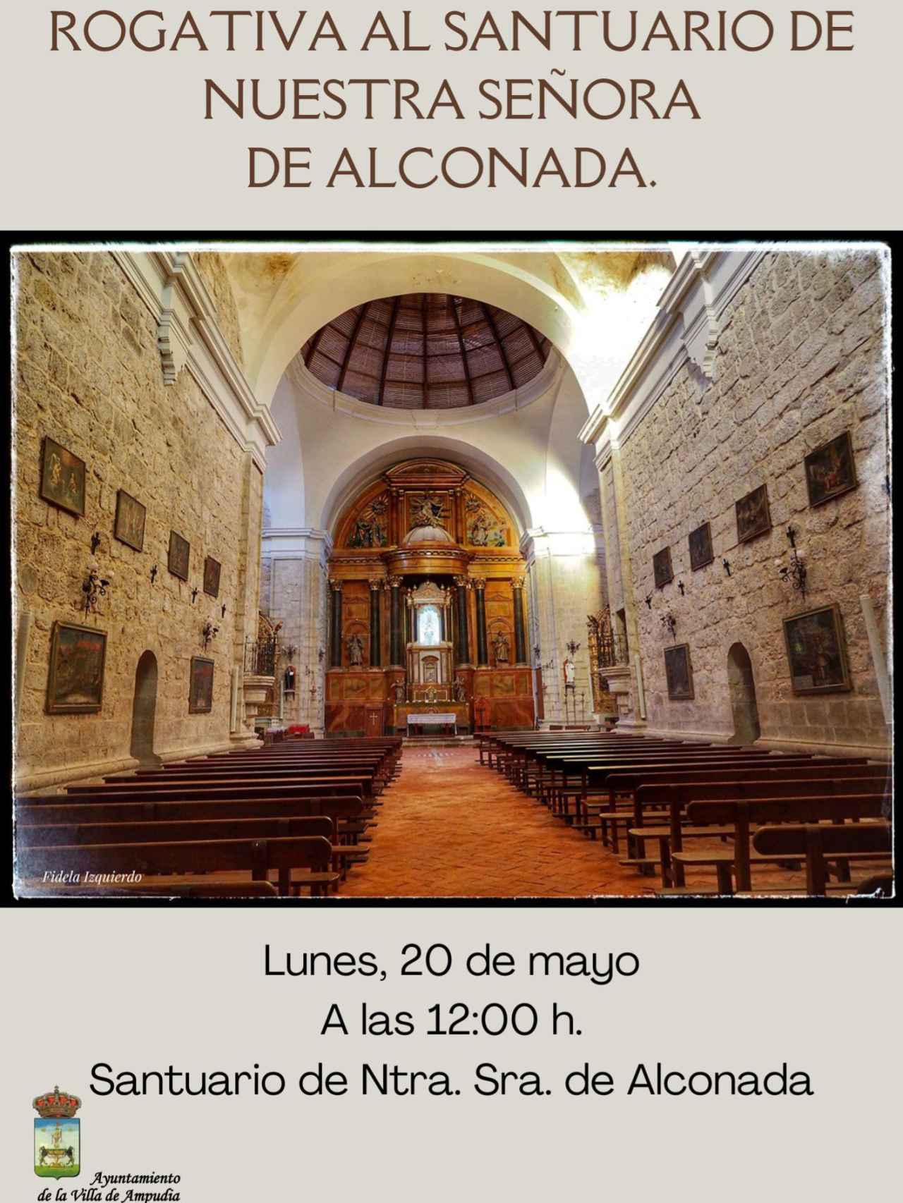 Cartel de la rogativa