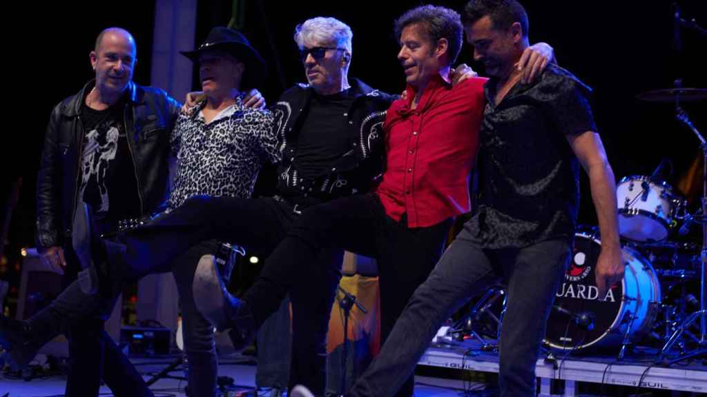 La Guardia coreografiados en su paso por Málaga