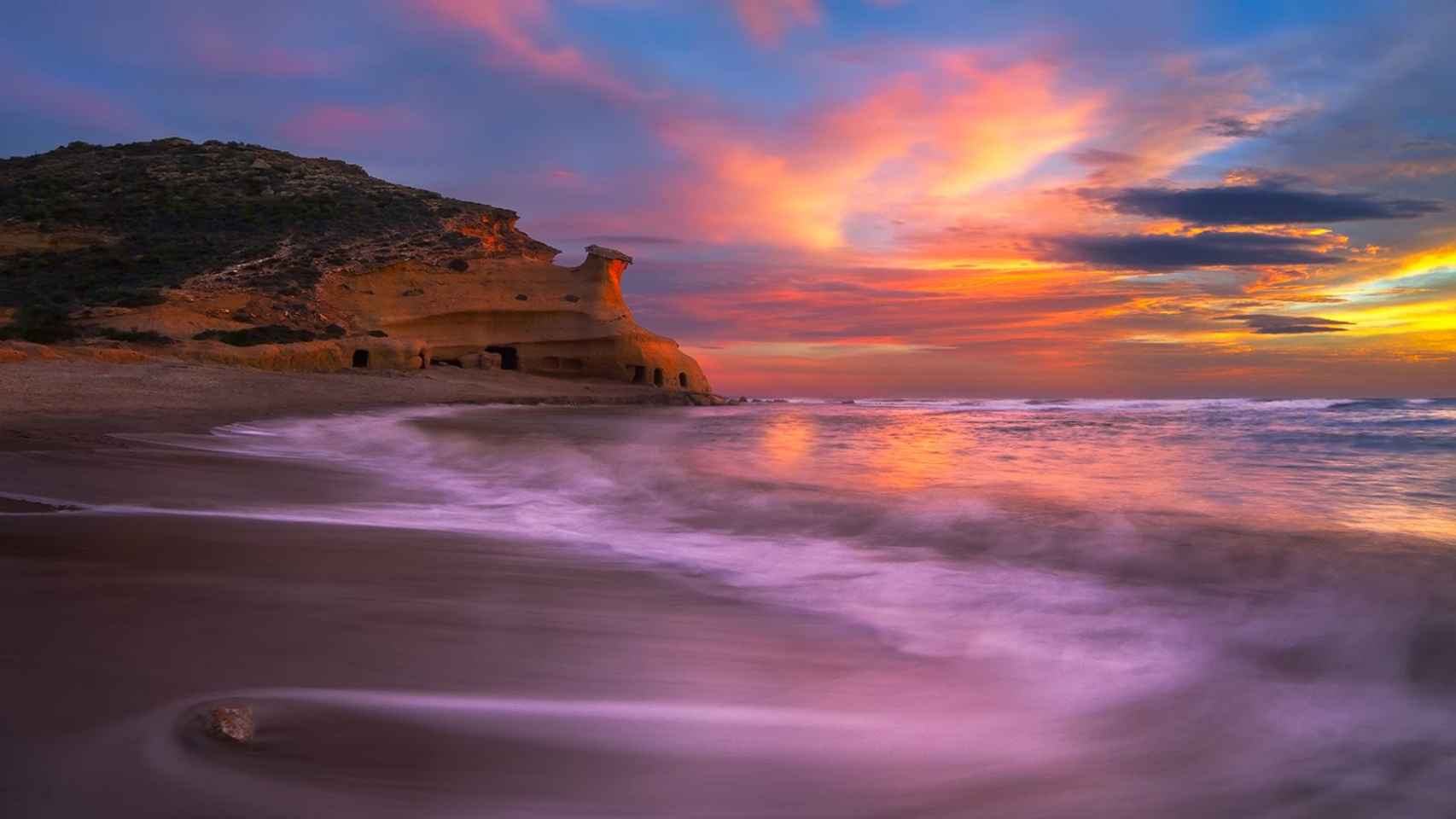 Playa de los Cocedores.
