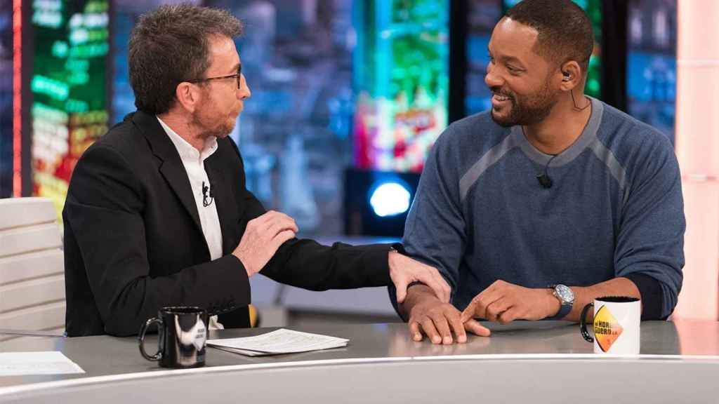 Will Smith en una anterior visita a ‘El Hormiguero’.