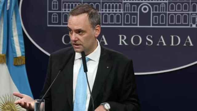 El portavoz de la Presidencia de Argentina, Manuel Adorni.