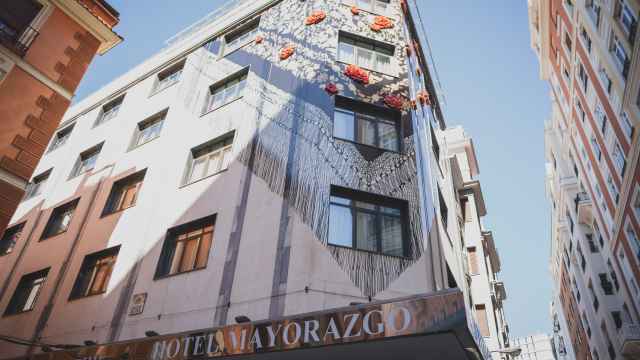 Fachada del Hotel Mayorazgo.