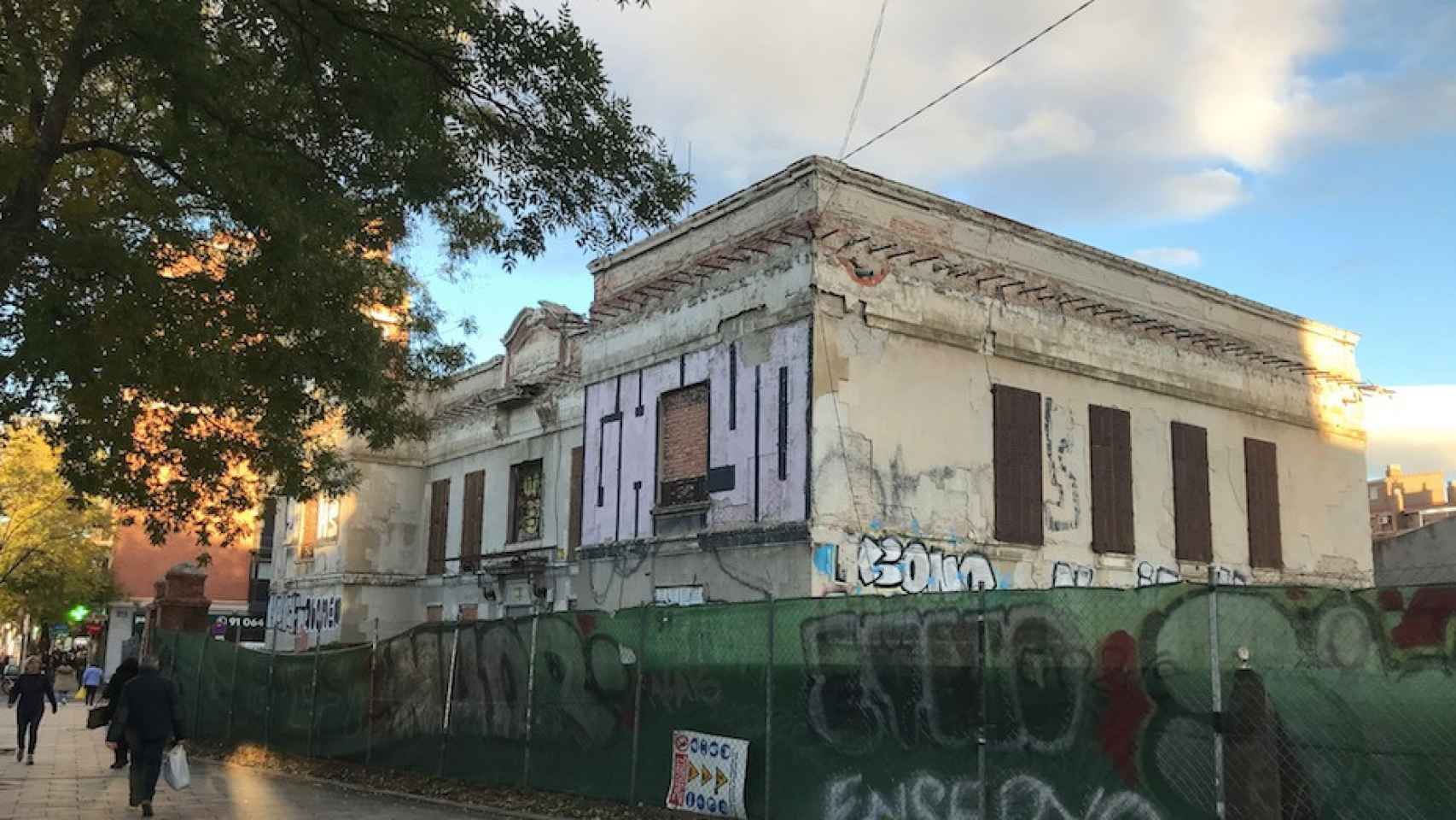 Casa-Asilo Goicoechea e Isusi, en Carabanchel.