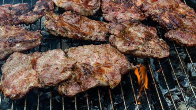 Carne a la brasa