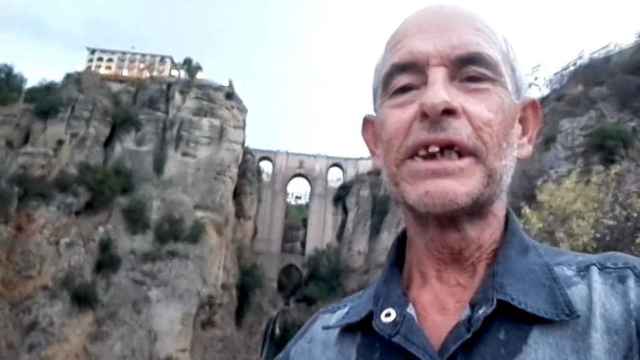 Dinamita Montilla en Ronda en uno de sus vídeos.