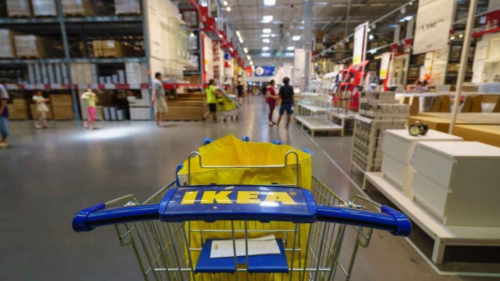 Uno de los almacenes de las tiendas de Ikea.