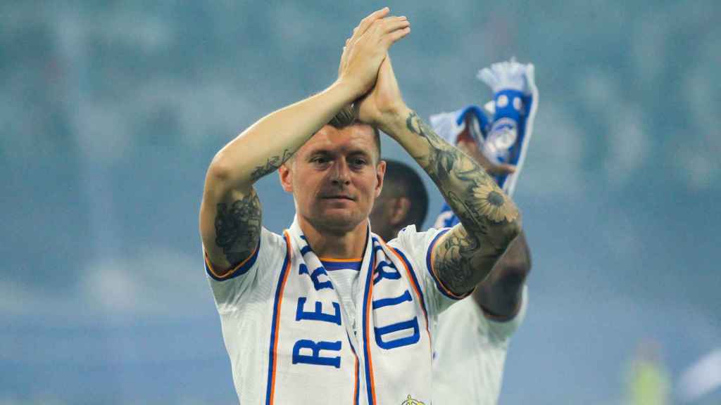 Toni Kroos, con el Real Madrid