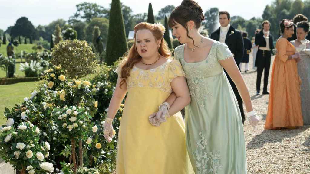 Penelope y Eloise en 'Los Bridgerton'