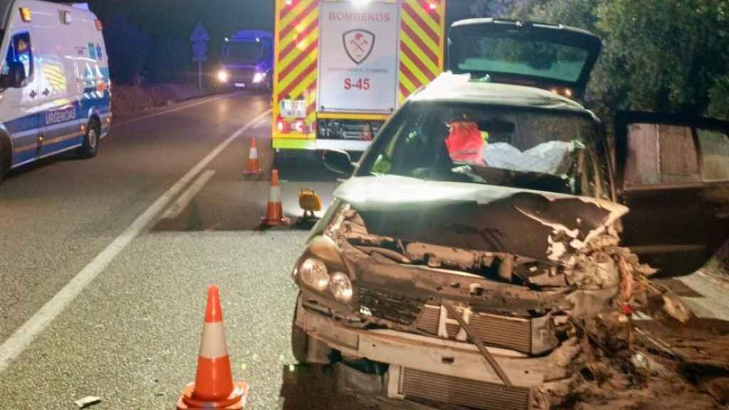 El accidente.