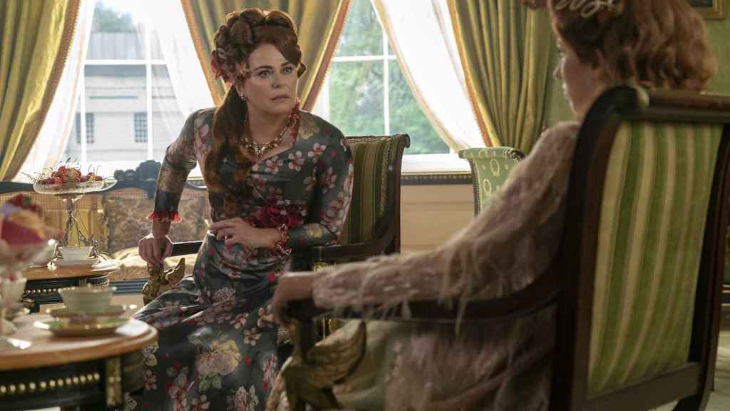 Lady Featherington en 'Los Bridgerton'