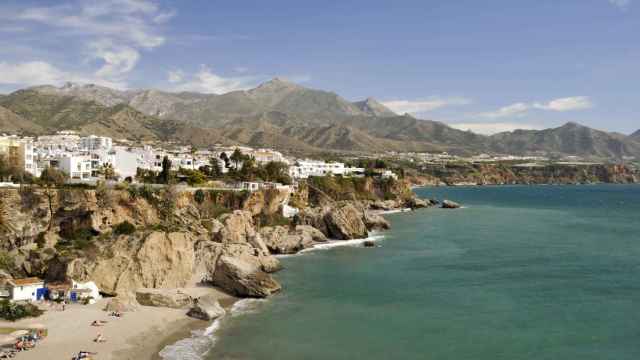 Costa de Nerja, Málaga.