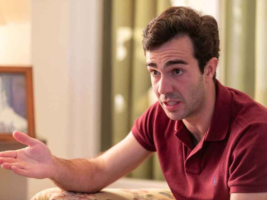 Tomás Rufo durante la entrevista