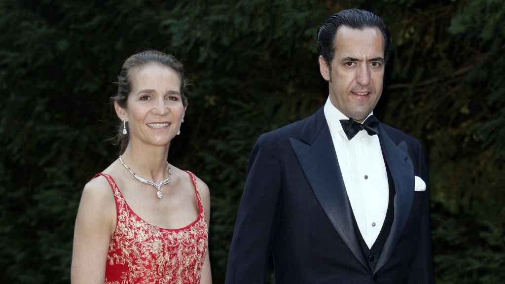 La Infanta Elena y Jaime de Marichalar, en una imagen de archivo de 2006.