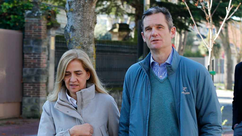 La infanta Cristina e Iñaki Urdangarin, en una imagen de archivo de 2019.