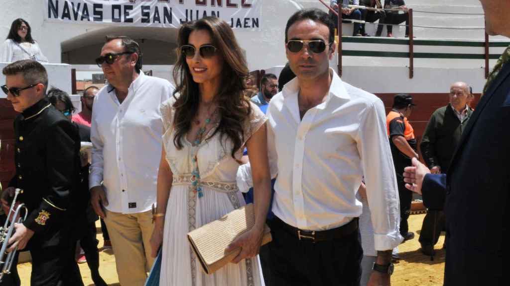 Paloma Cuevas y Enrique Ponce, en una imagen de archivo de 2018.