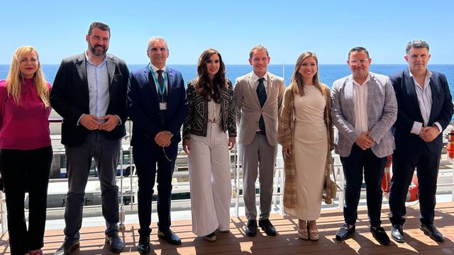 La presentación de la temporada de cruceros de MSC este martes en Alicante.