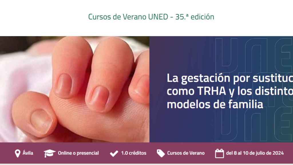 Portada del curso de Uned Ávila