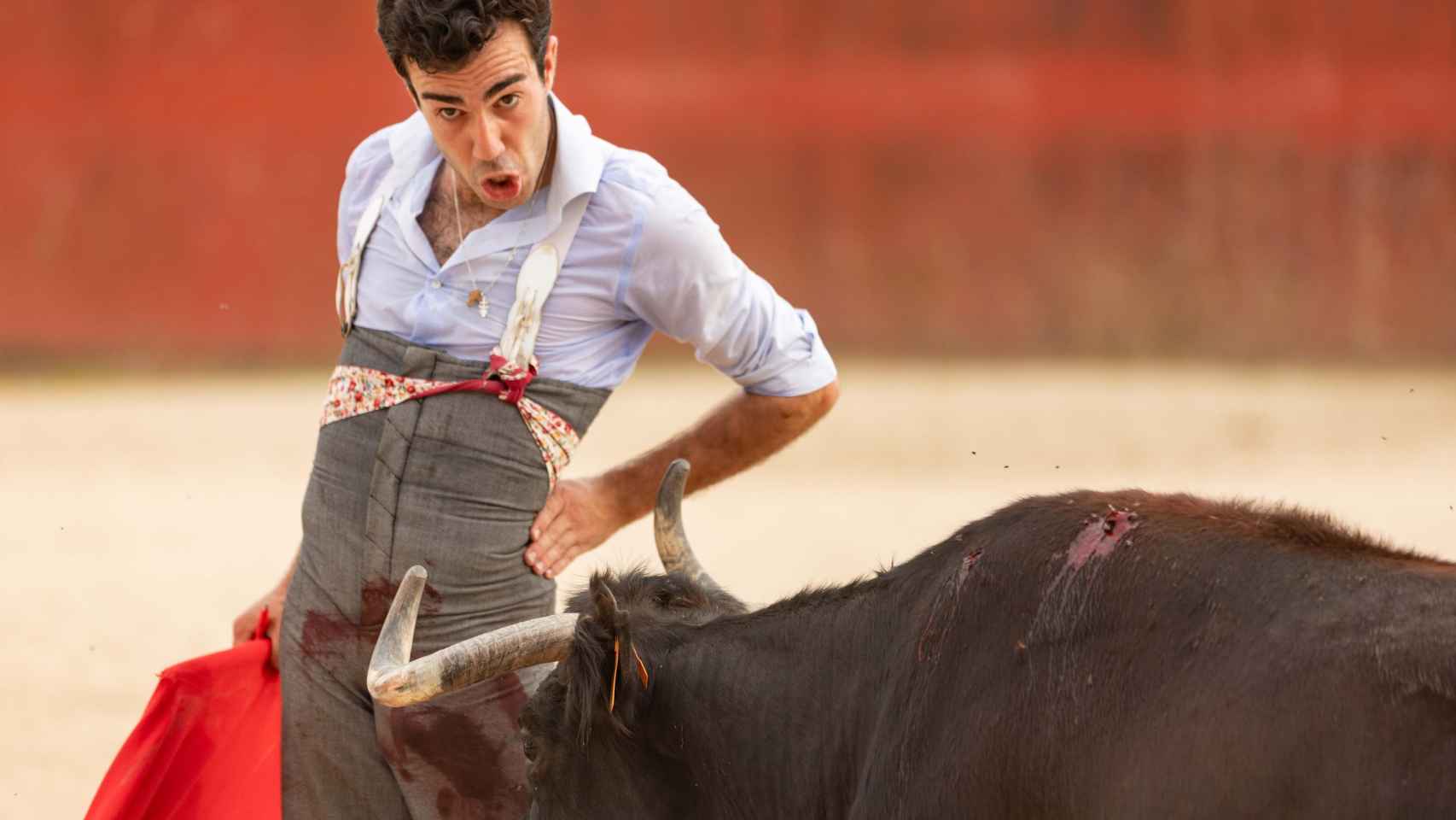 Tomás Rufo en el tentadoero de Alcurrucén en Navalmora de la Mata. Fotos: Javier Longobardo