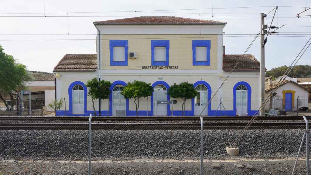 Estación de Brazatortas (Ciudad Real). Foto: Adif.