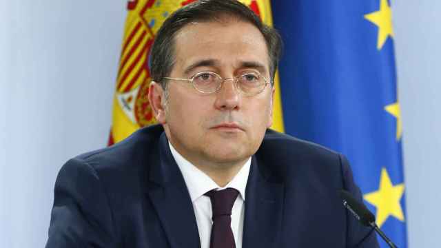 José Manuel Albares, ministro de Asuntos Exteriores, en la rueda de prensa posterior al Consejo de Ministros.