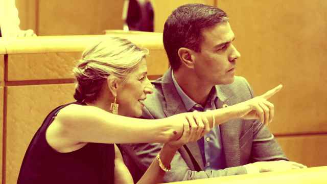 Pedro Sánchez y Yolanda Díaz en una imagen de archivo.