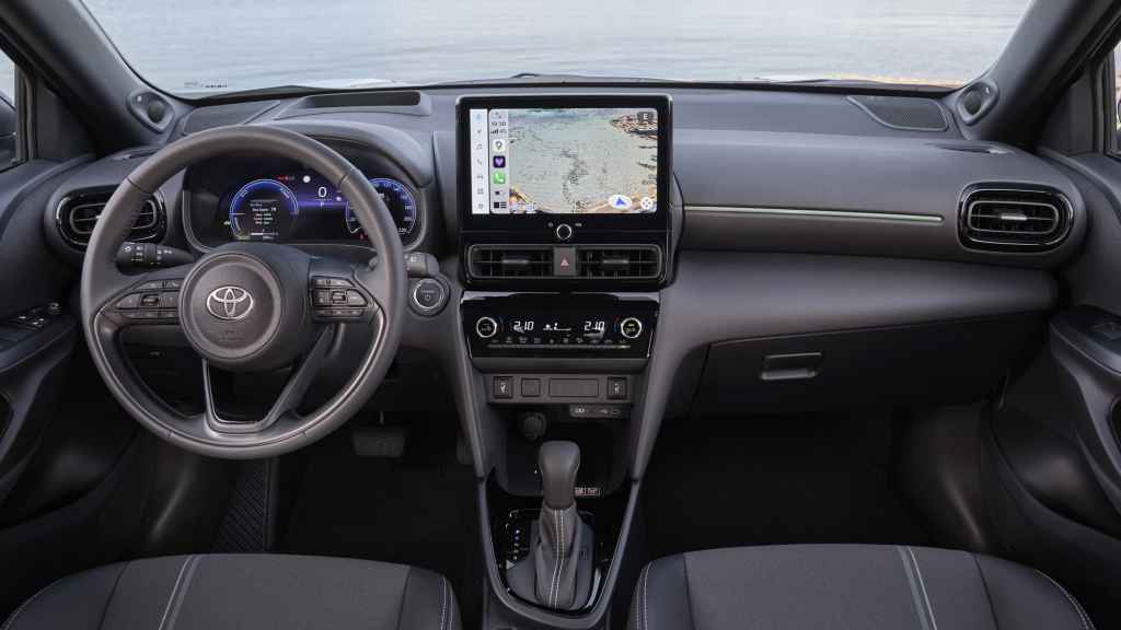 Interior del Toyota Yaris Cross.