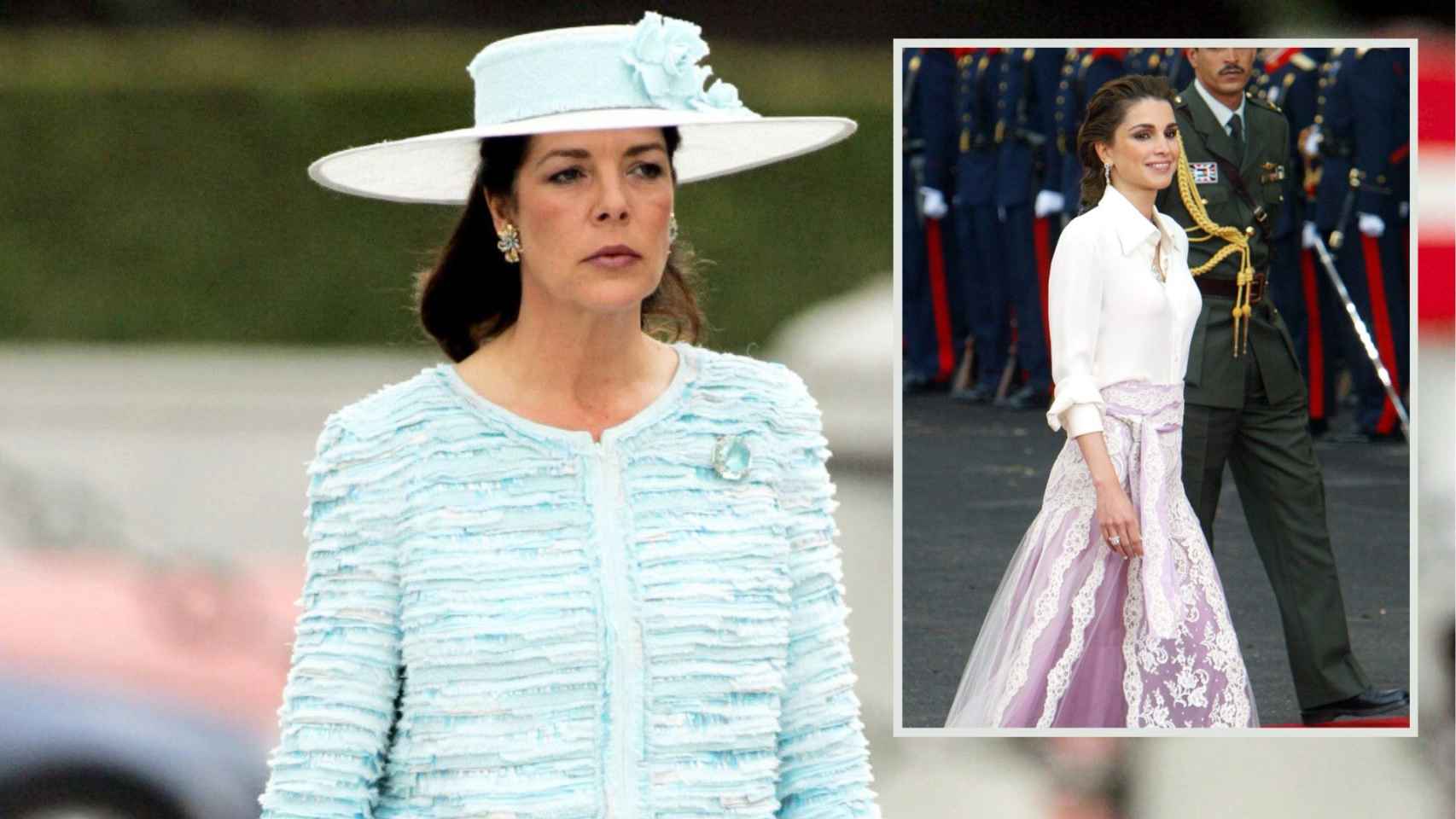 Los actuales reyes de España en su boda.