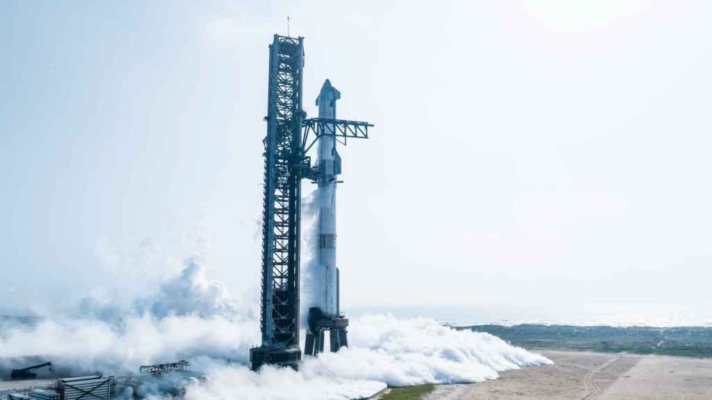 Prueba de ensayo húmedo de Starship antes del cuarto vuelo