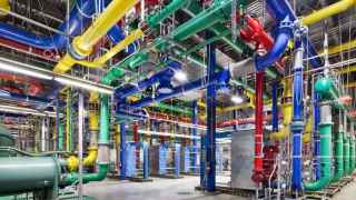 Un centro de datos de Google