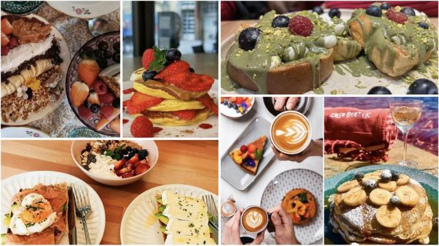 Diferentes opciones de ‘brunch’ en Santiago.