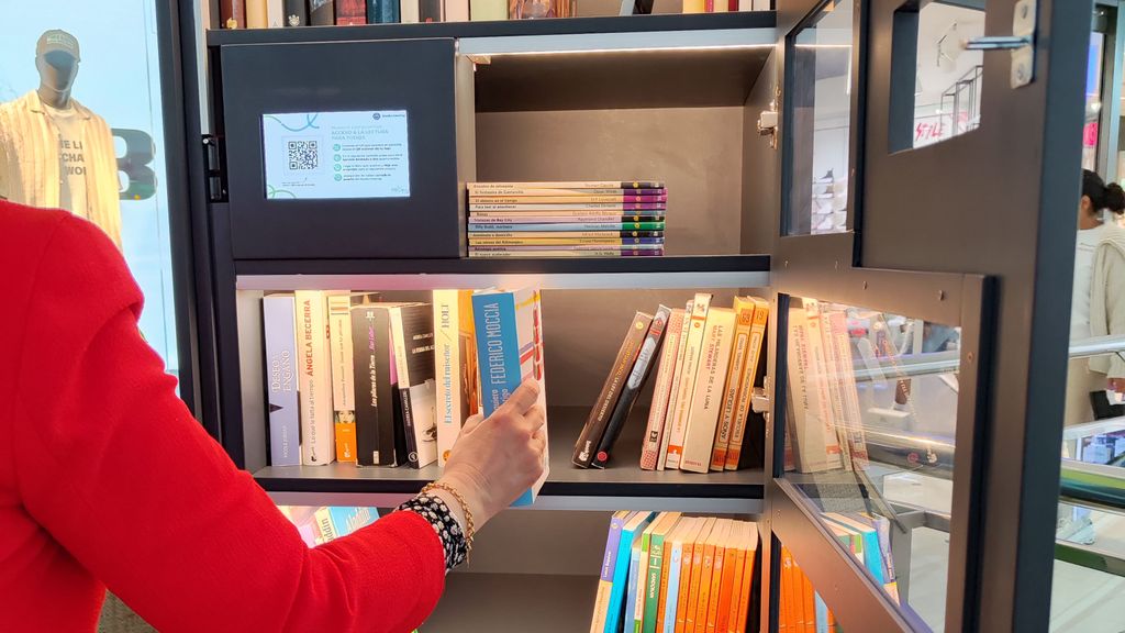 espacio destinado al intercambio de libros