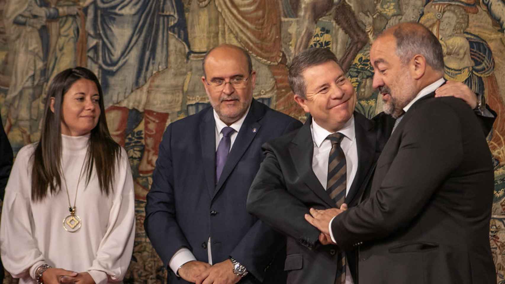 Emiliano García-Page en el Wake Up, Spain! de El Español. Fotografía de archivo.