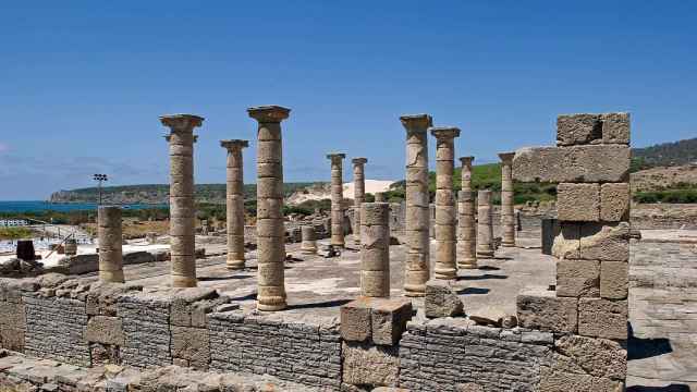 Ruinas de la basílica de Baelo Claudia.