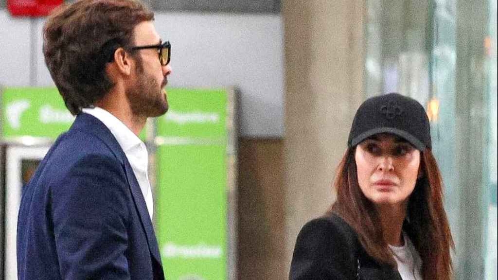 Vicky Martín Berrocal y Enrique Solís en una fotografía tomada el 28 de abril, en Madrid.