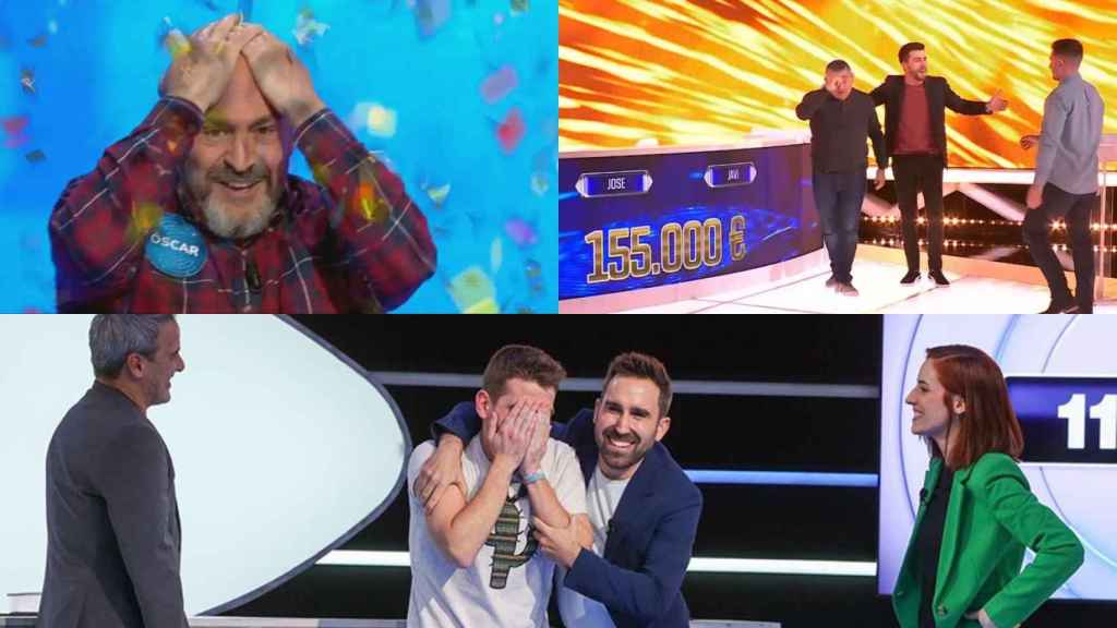 'Pasapalabra', 'El Cazador' y 'Cifras y letras'.