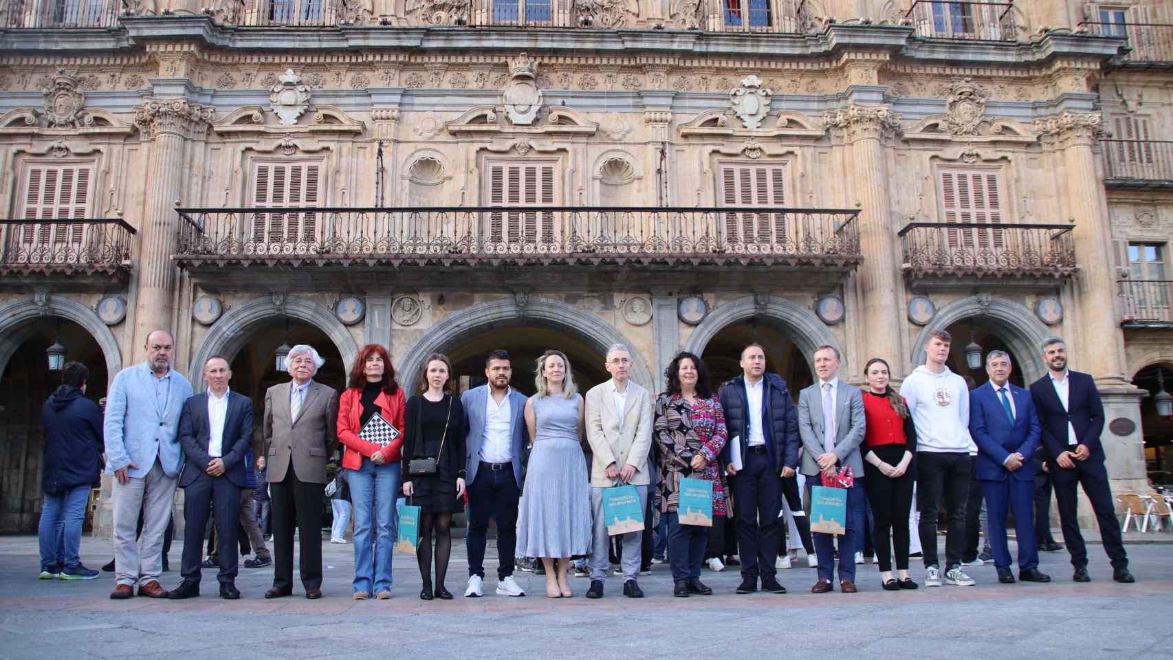 Inauguración del VII Festival de Ajedrez Salamanca Cuna del Ajedrez Modern