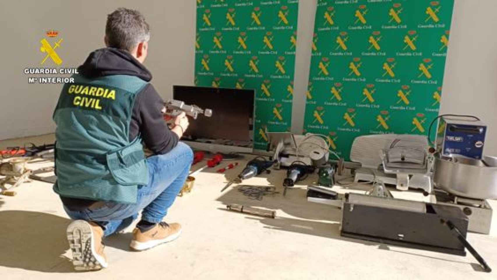 Imagen del material encautado