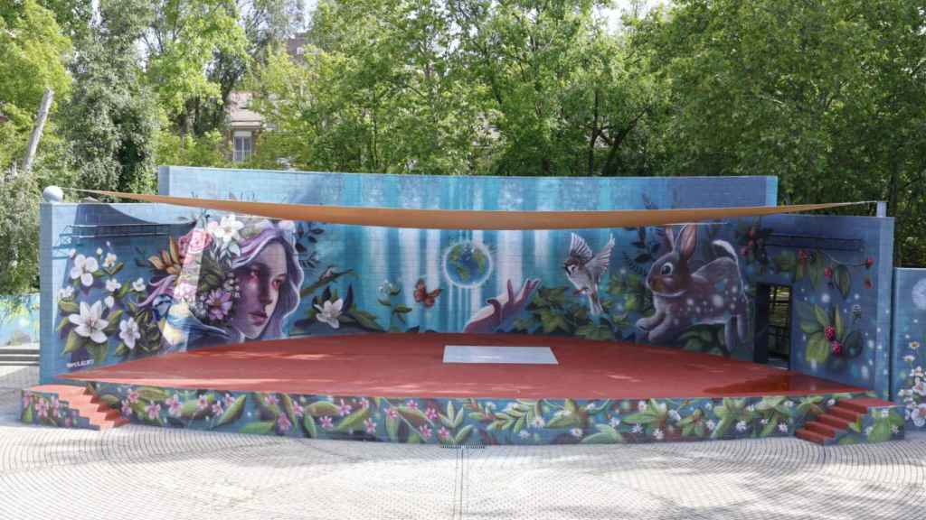 El anfiteatro de Parquesol rehabilitado