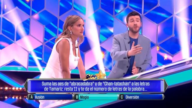 Alba Carrillo y Rodrigo Vázquez en 'El Cazador'.