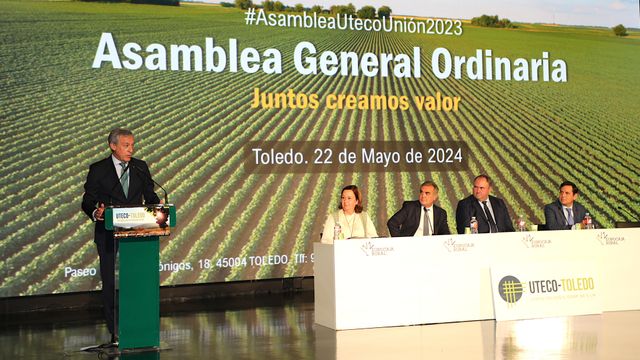 Asamblea General Ordinaria de UTECO-Unión de Cooperativas Agrarias de Toledo. Foto: Eurocaja Rural.