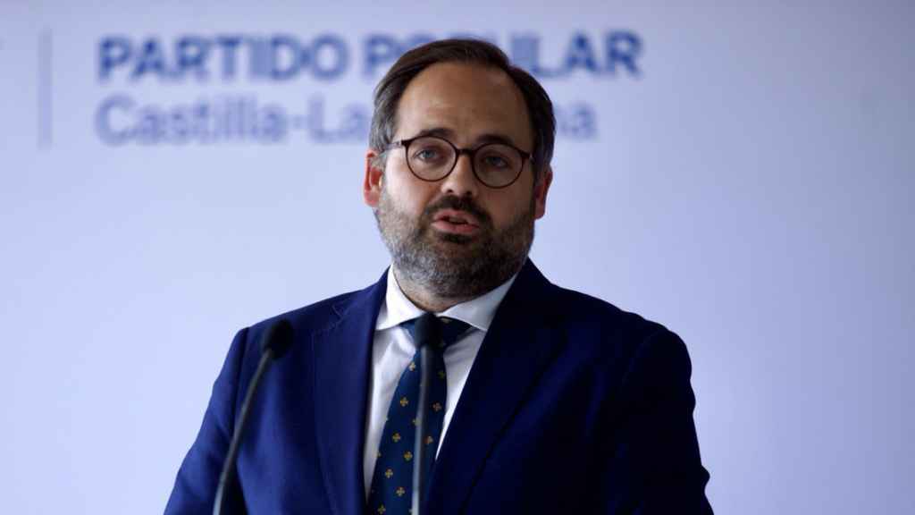 Paco Núñez en el Consejo de Gestión Política del PP de Castilla-La Mancha. Foto: PP CLM.