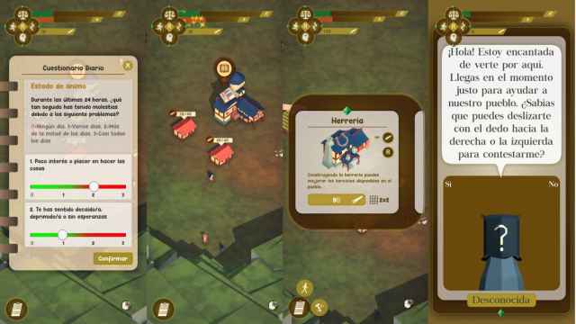 Varias de las pantallas del videojuego 'Horizon Resilience’.