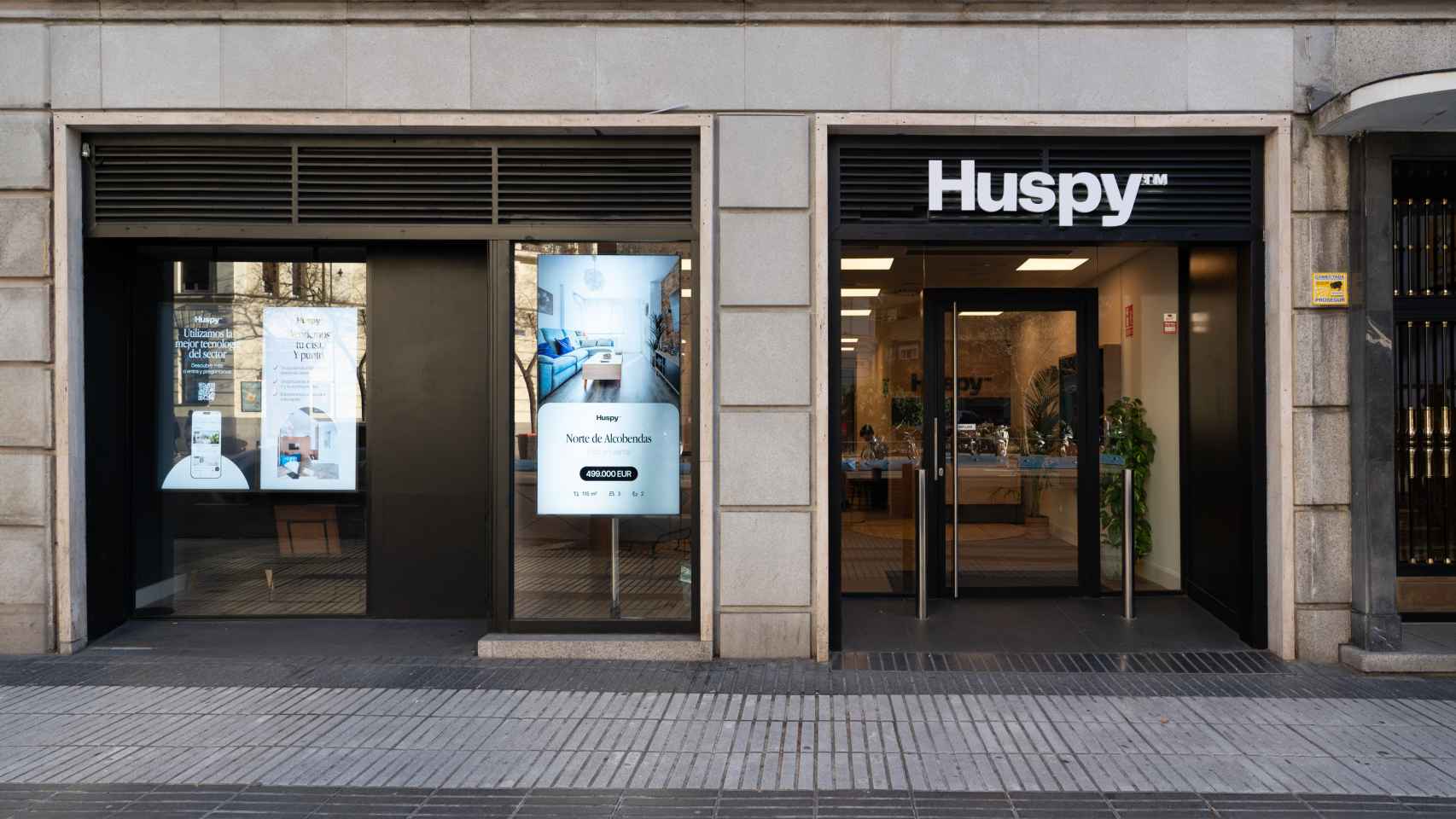 Una de las oficinas de Huspy.