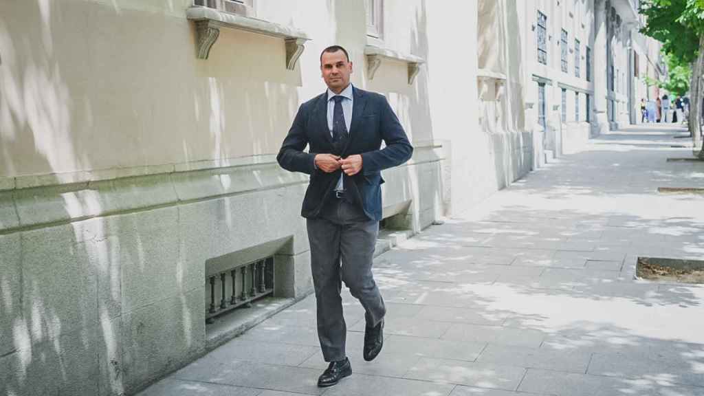 Alberto González Amador a su entrada al Tribunal Superior de Justicia de Madrid (TSJM).
